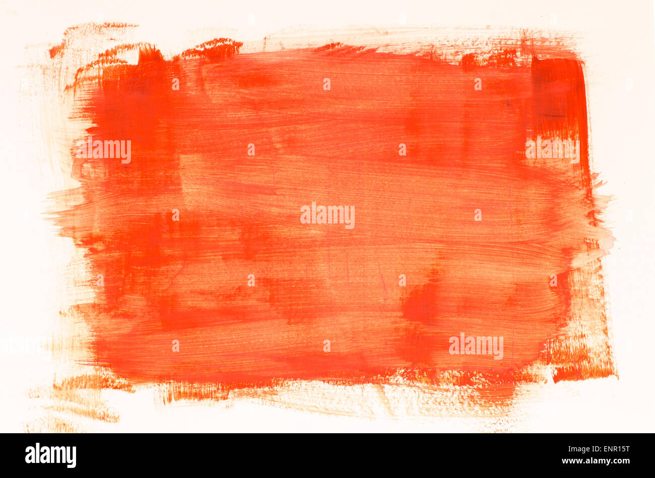 Orange Watercolor Painting Texture On White Background Stock Photo Alamy