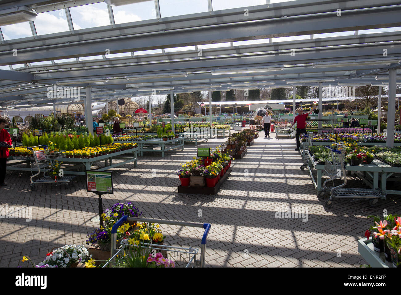Hayes Garden World Centre Ambleside Cumbria Lake District Stock Photo