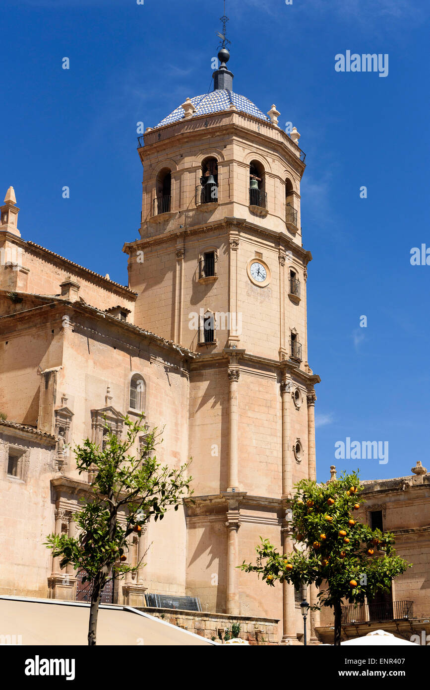 San Patricio atr Plaza Mayor  in Lorca,  Provinnce Murcia, Spain Stock Photo