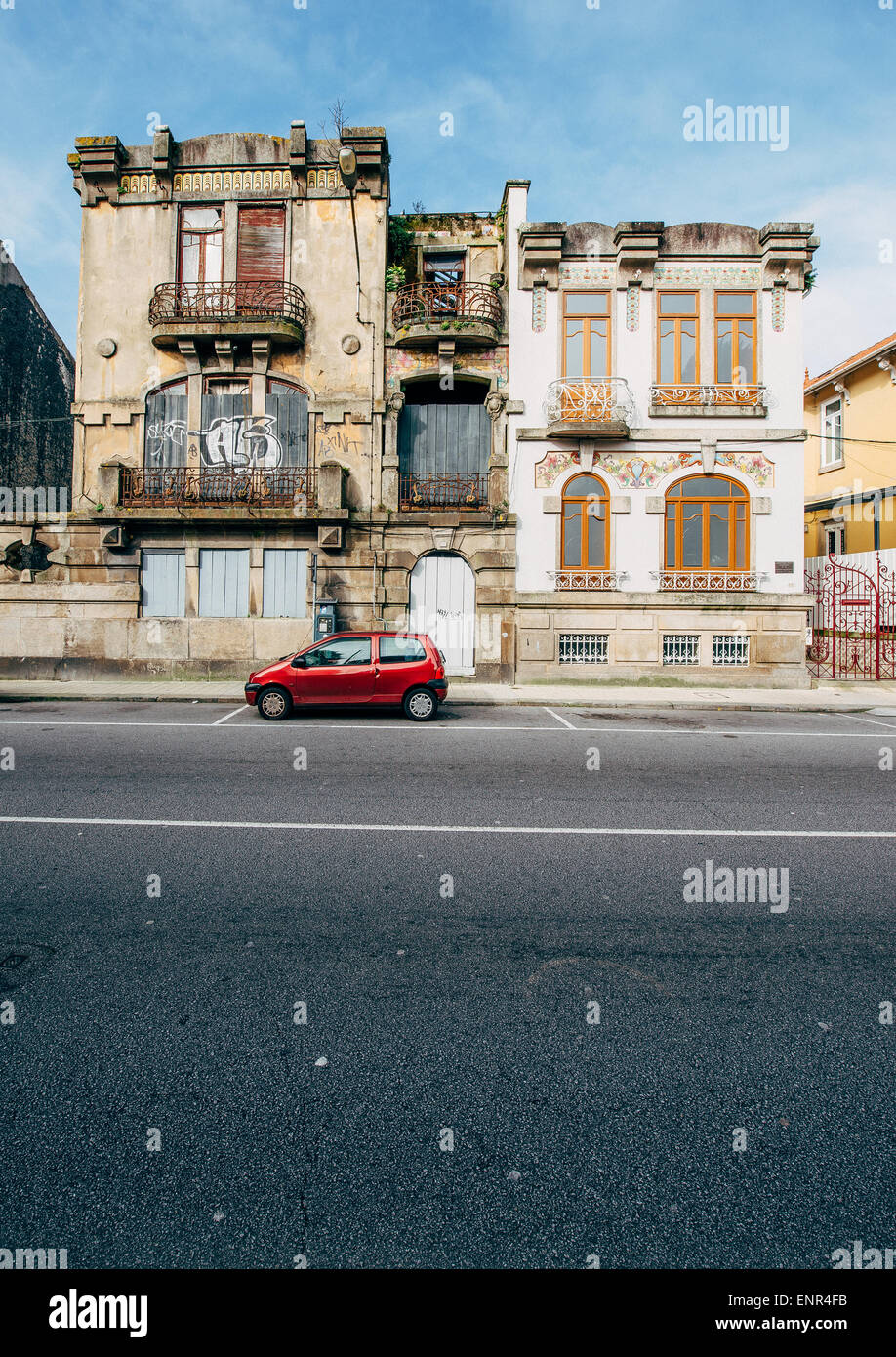 Street in Porto, Portugal Stock Photo