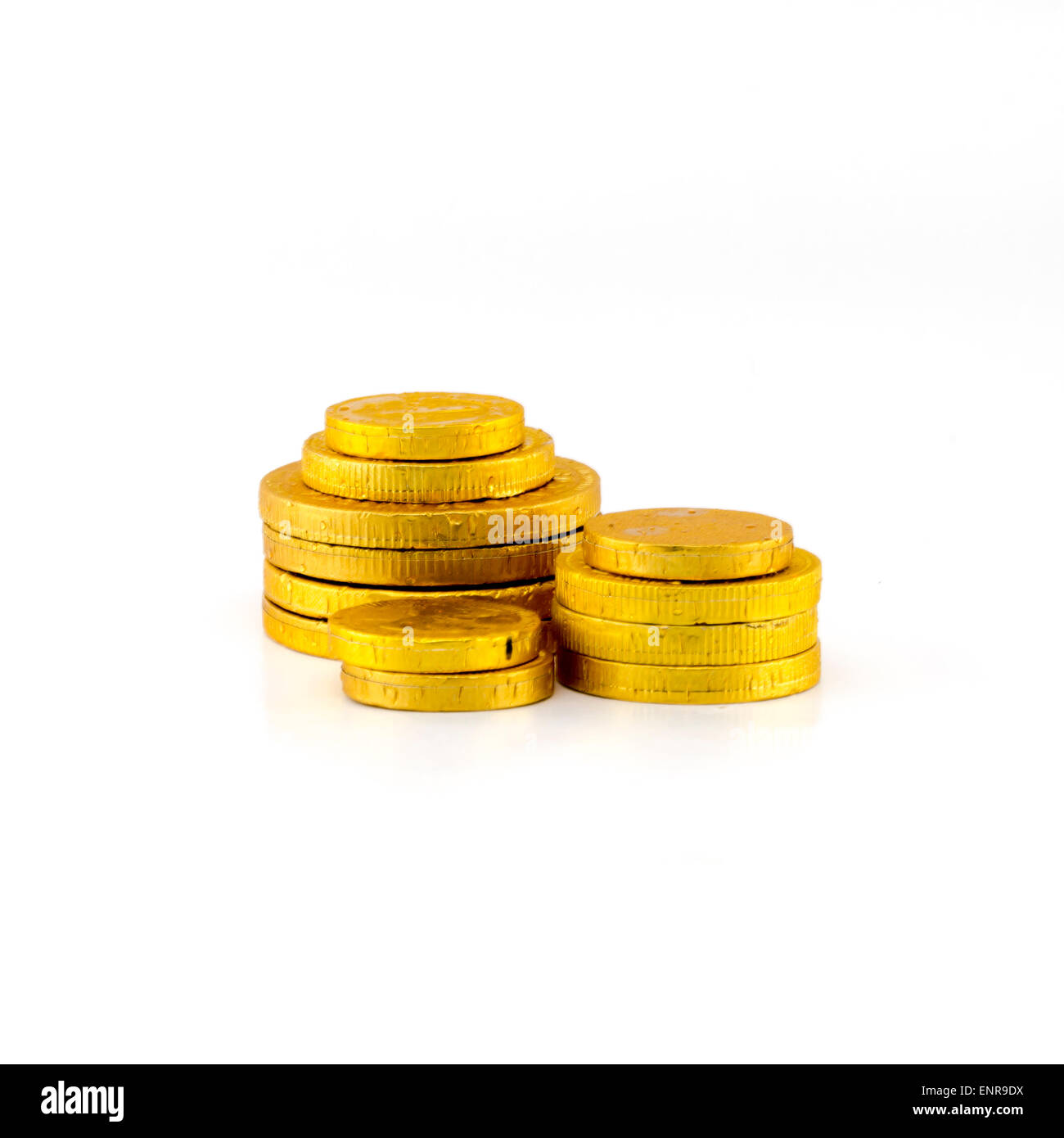 gold coin isolated on white background Stock Photo - Alamy