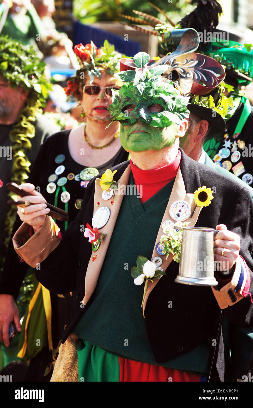 Jack the Green Festival in Hastings, UK Stock Photo