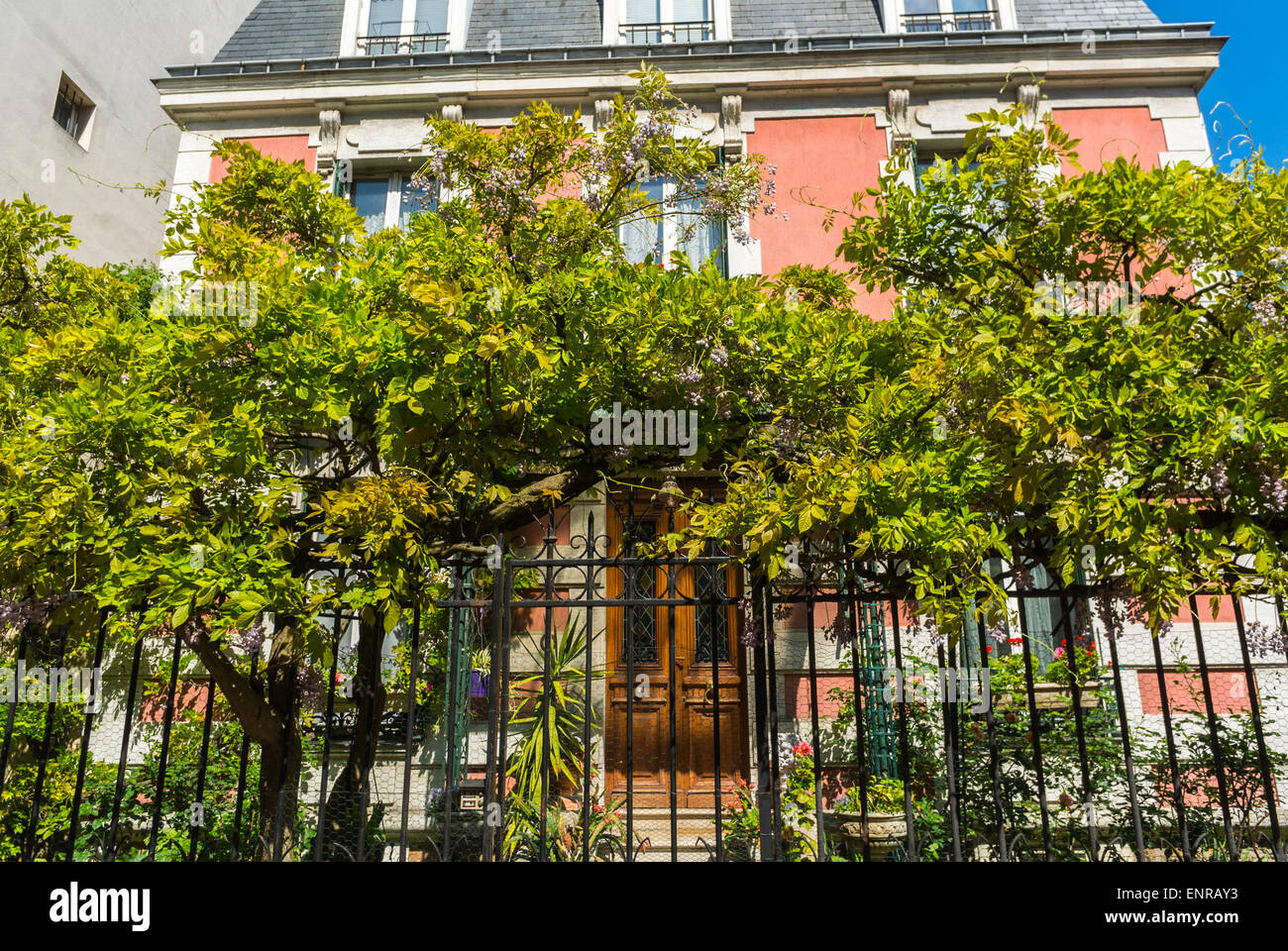 Paris, France, CharentonLePont, Suburbs, Private House with Front Garden, French Real Estate