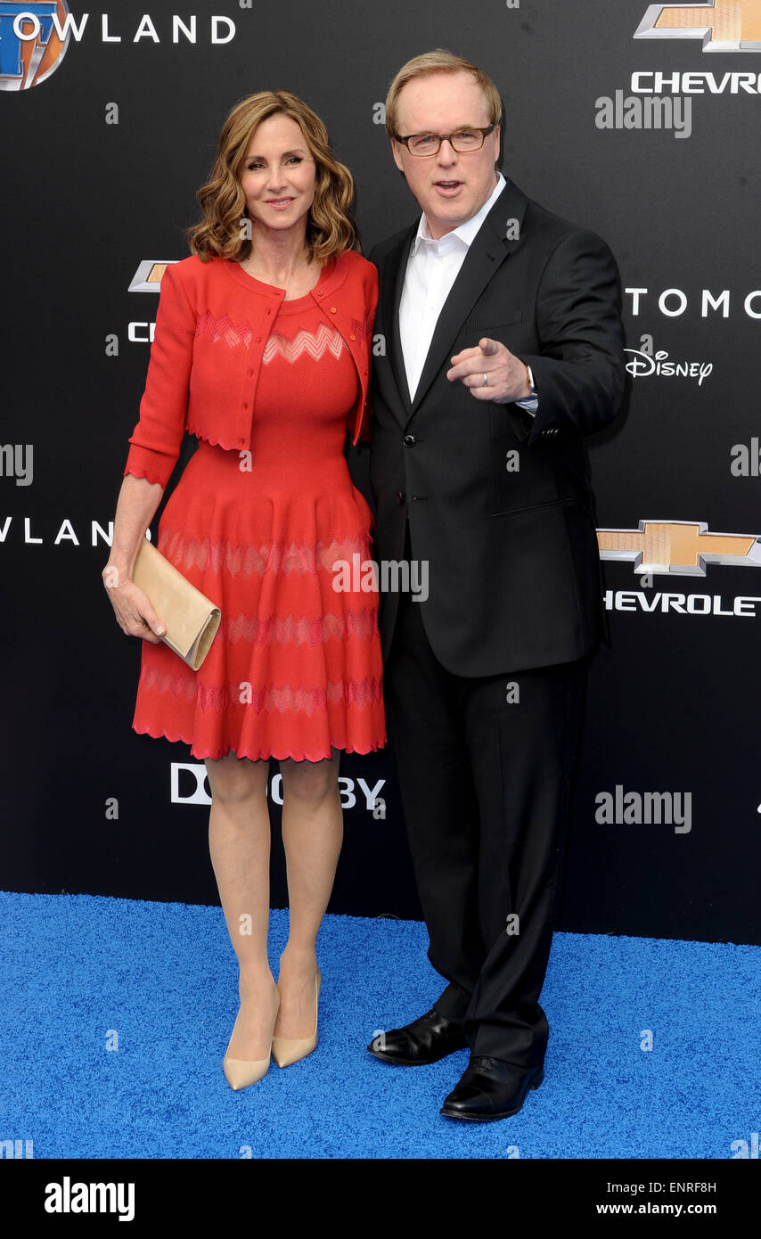Brad Bird Tomorrowland Film Premiere 09/05/2015 Anaheim Stock Photo Alamy