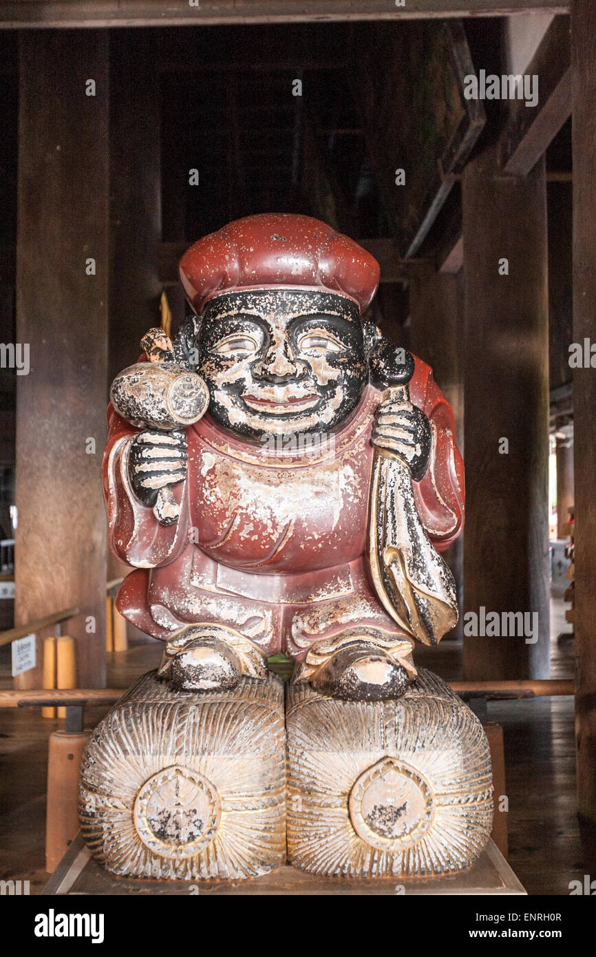 Black Deva Daikokuten. Kiyomizu Dera, Kyoto  Kiyomizu-dera, Kyoto, Stock Photo