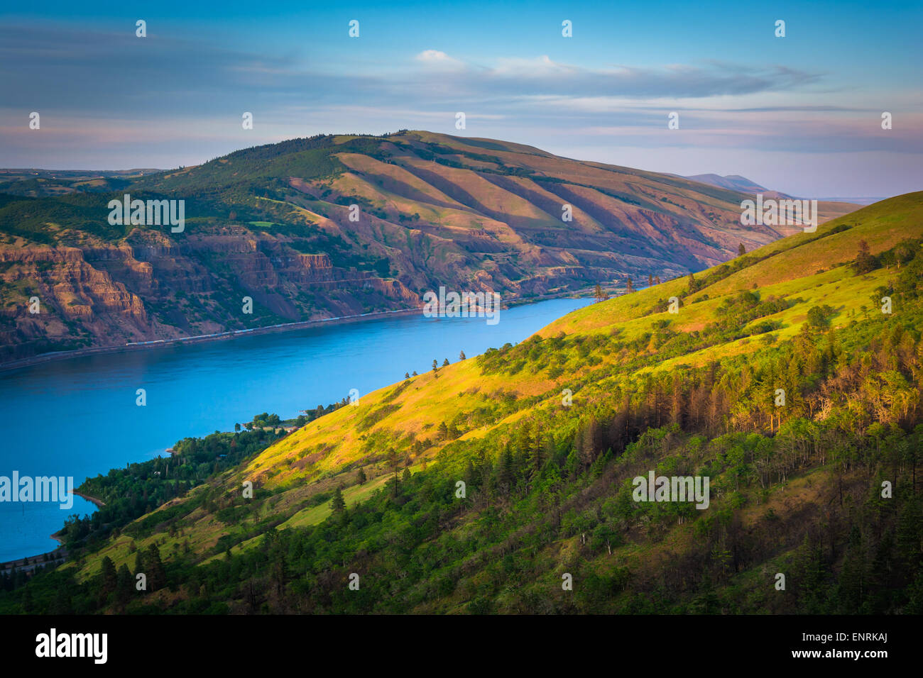 View of the Columbia River from Tom McCall Nature Preserve, Columbia