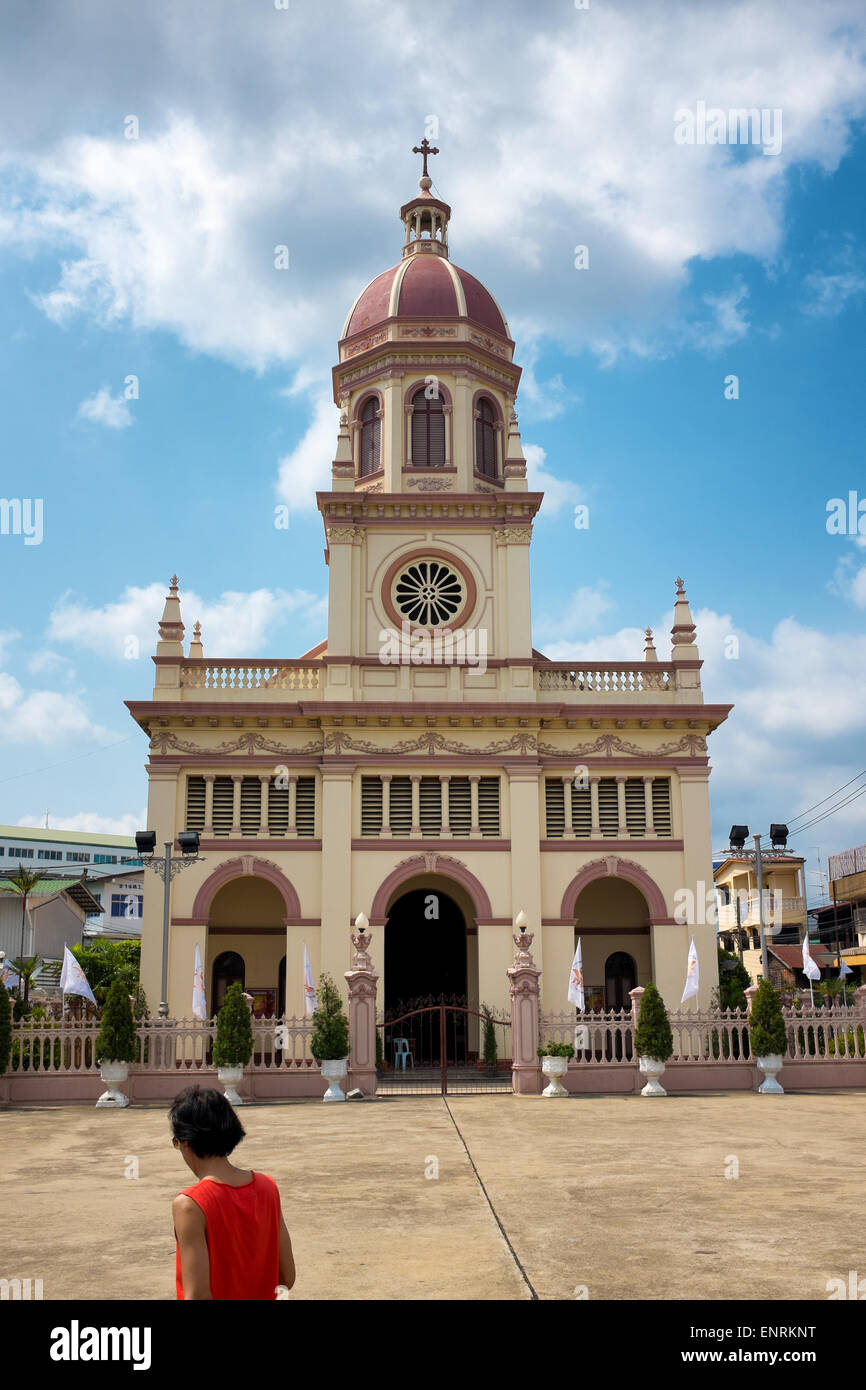 Santa Cruz Catholic Church in Bangkok, Thailand Stock Photo