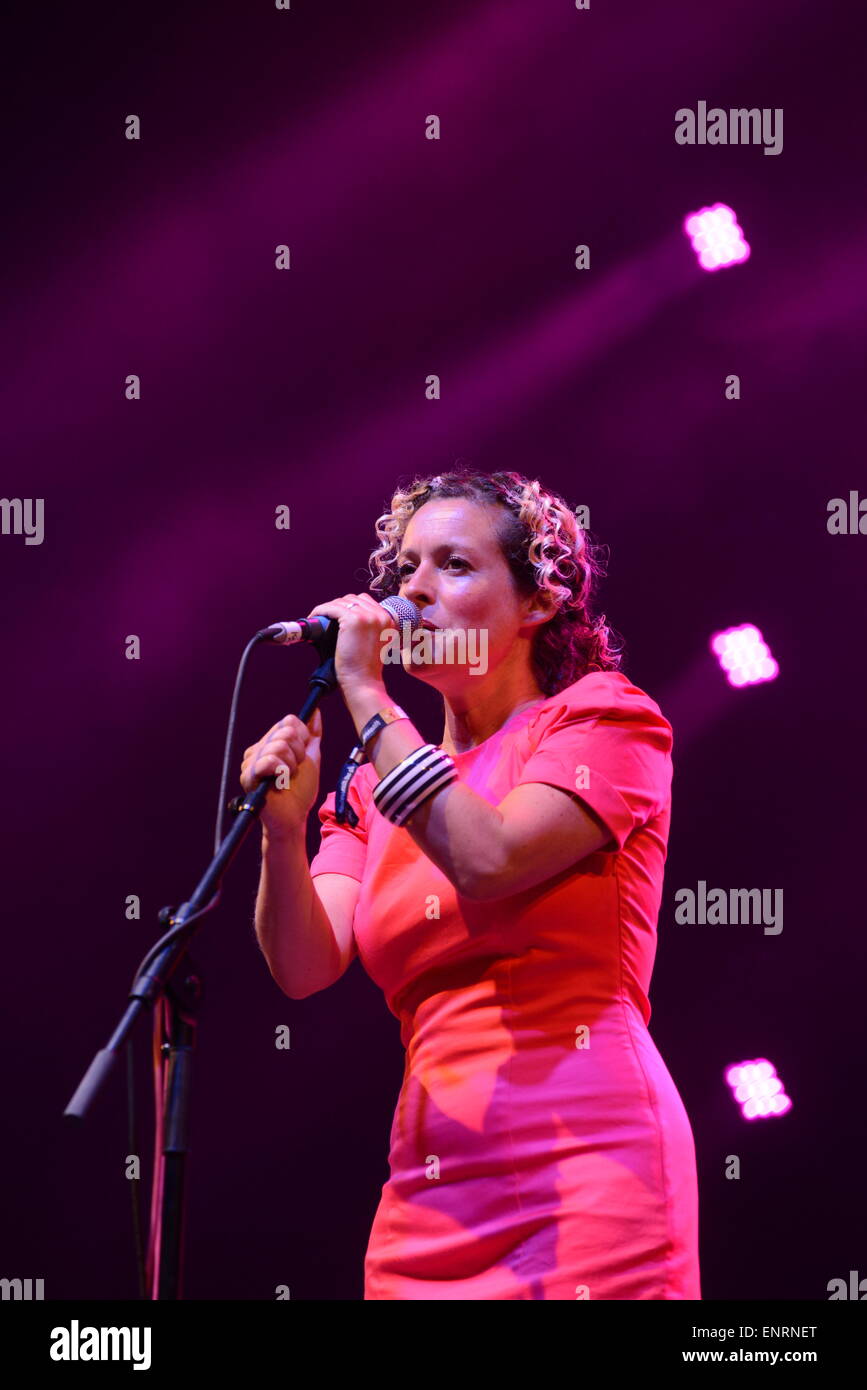 Kate Rusby performing at the Under the Stars Festival, Cannon Hall Farm
