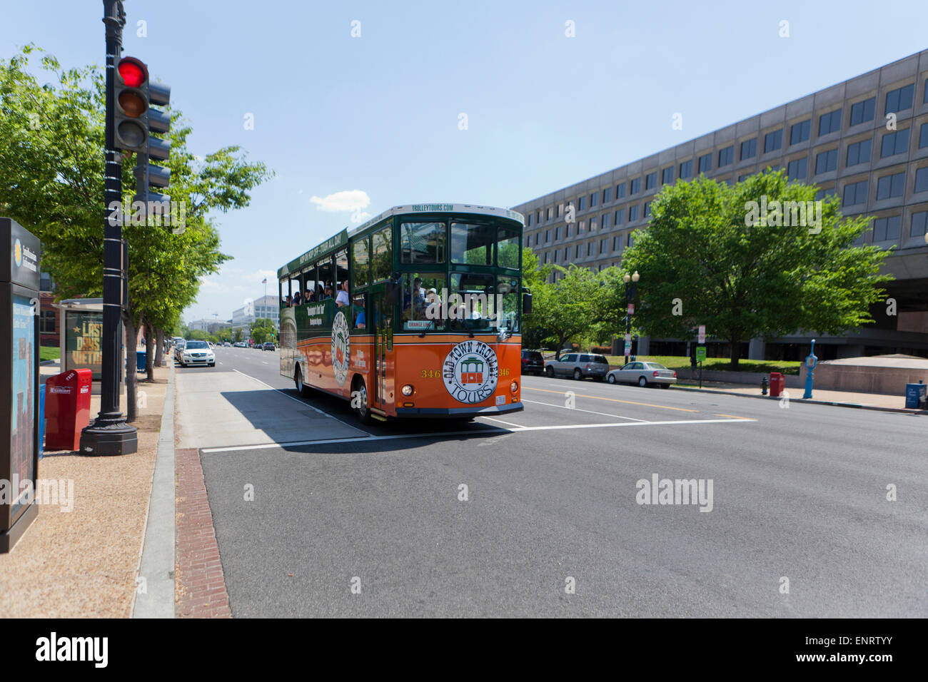 Old town trolley bus hires stock photography and images Alamy