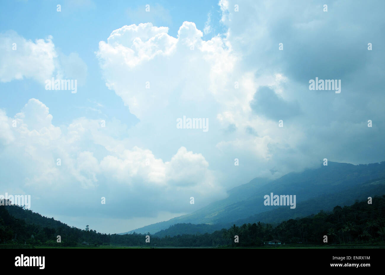 Beautiful blue sky Stock Photo - Alamy
