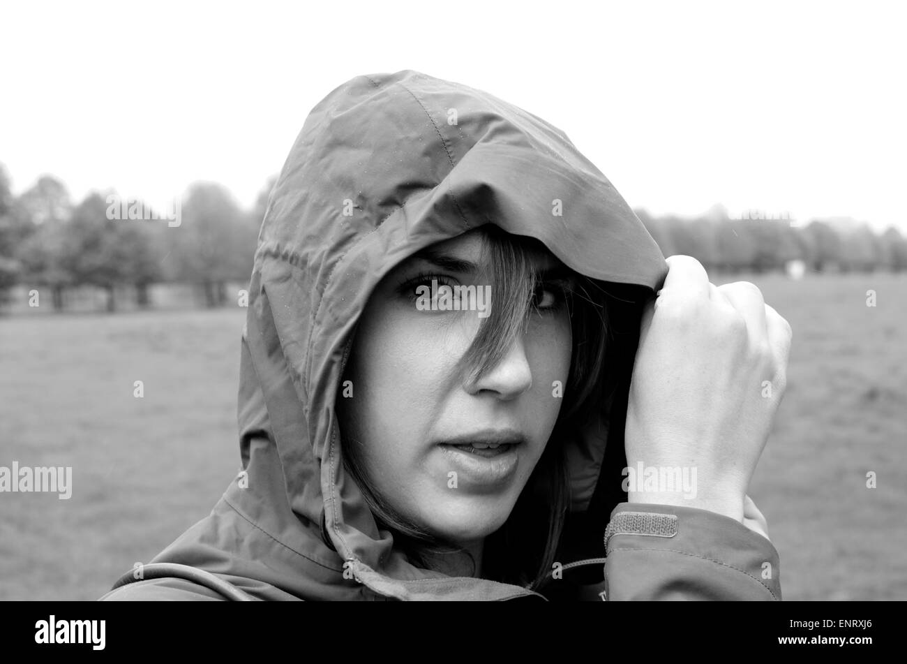 Coat and camera Black and White Stock Photos & Images Alamy