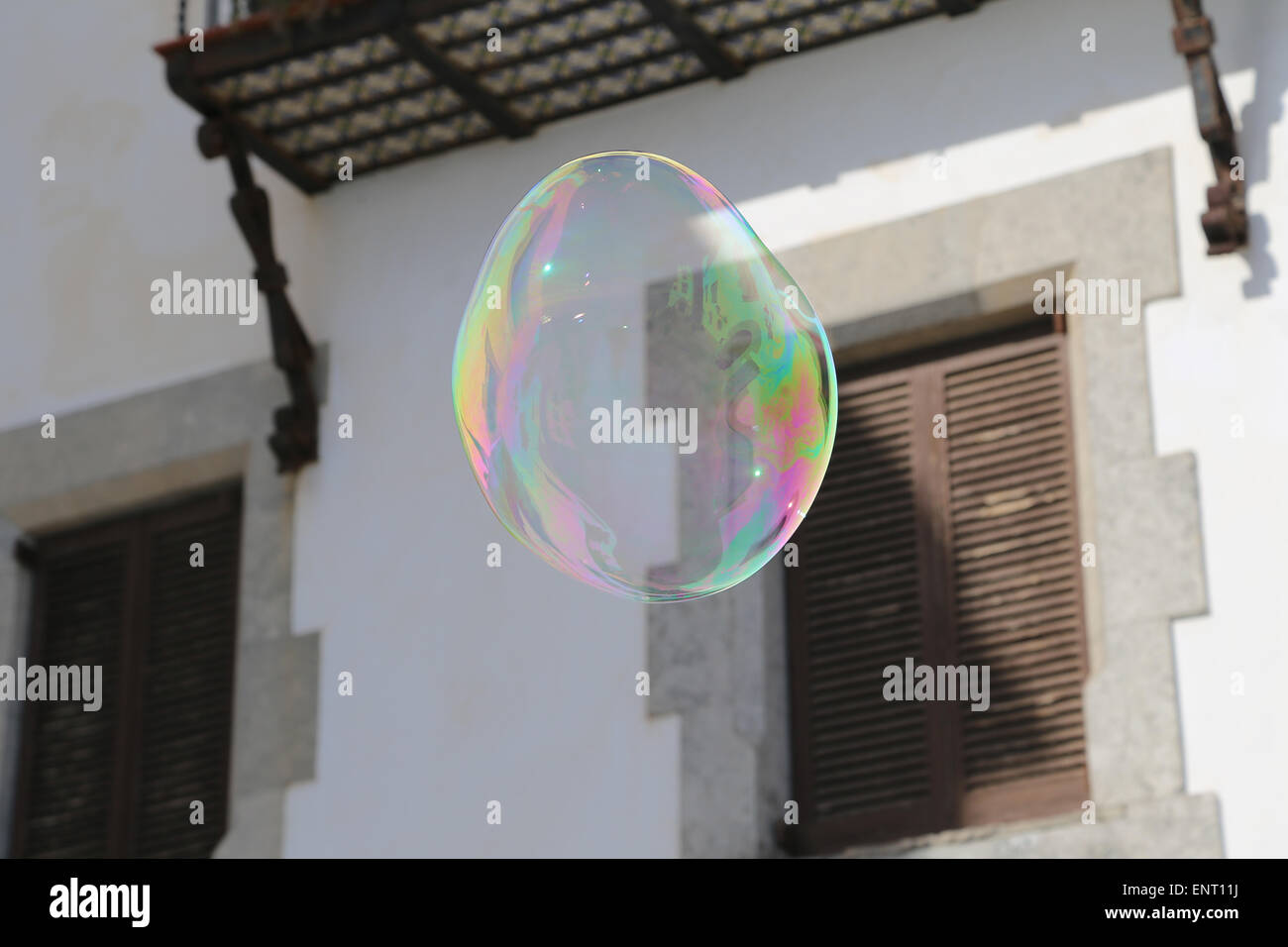 Soap bubble. Stock Photo