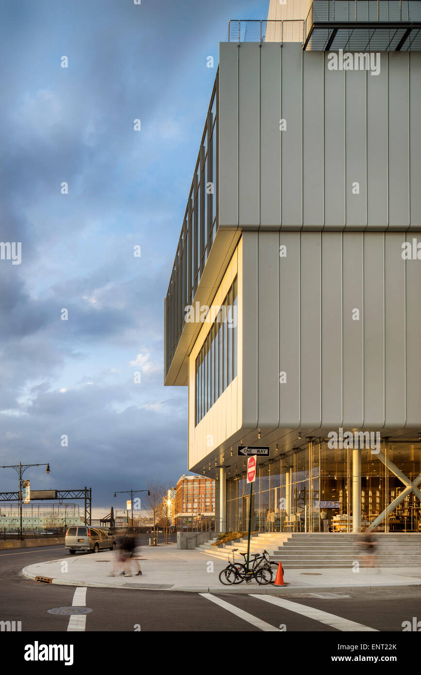 Whitney Museum of American Art, New York, United States. Architect: Renzo Piano Building Workshop, 2015. Stock Photo