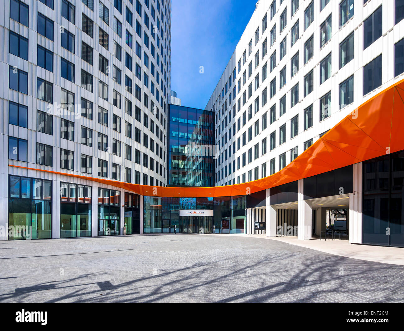ING-DiBa headquarters, Frankfurt am Main, Hesse, Germany Stock Photo