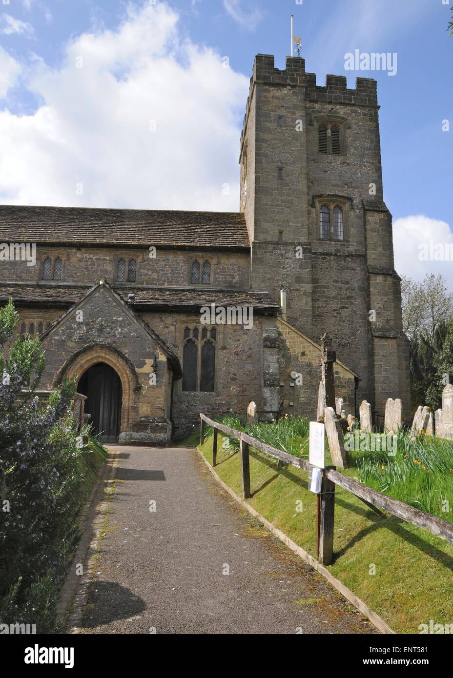 St Mary Mary's parish Church at Pulborough in Sussex Stock Photo