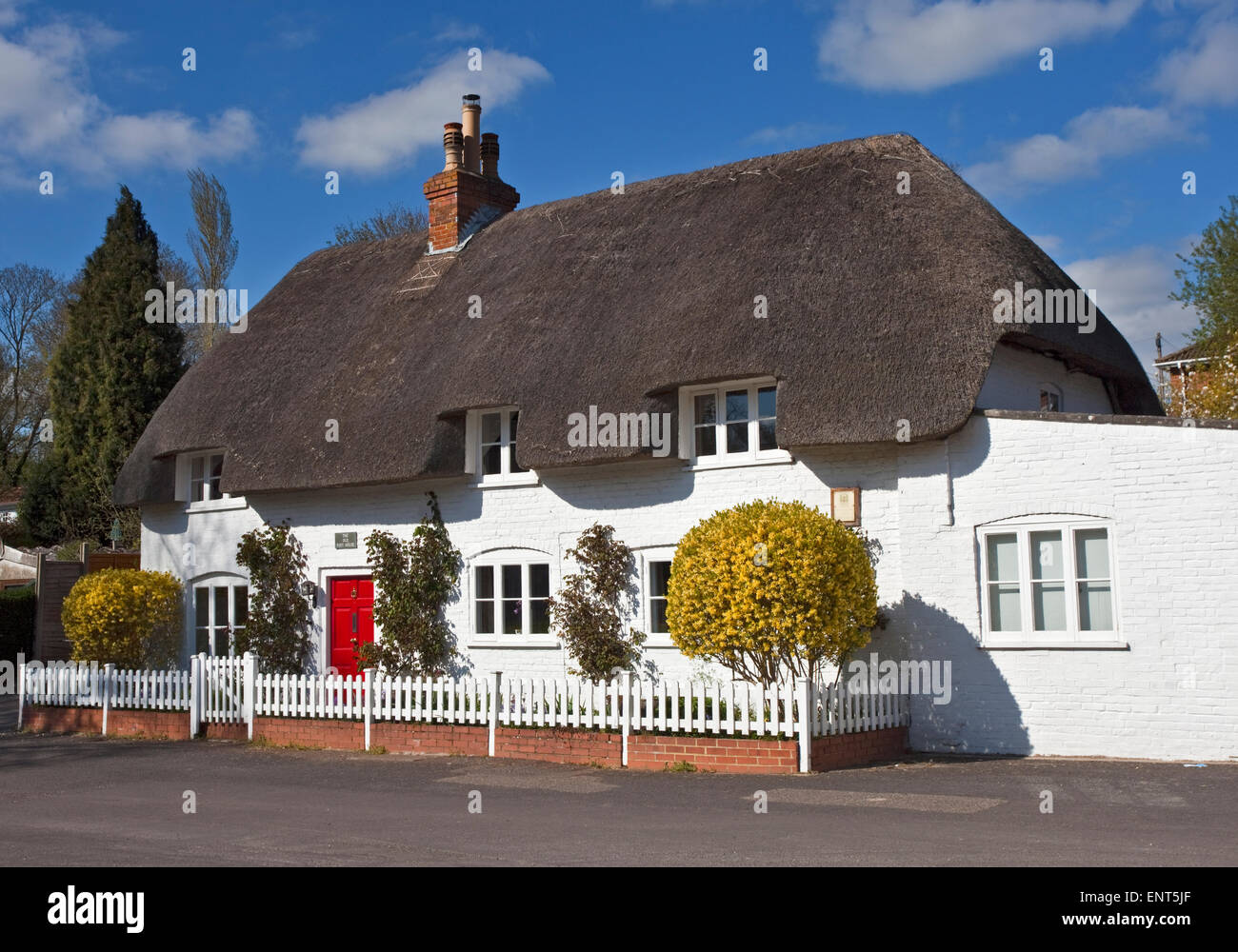 Old Post House, North Waltham, Hampshire, England Stock Photo Alamy