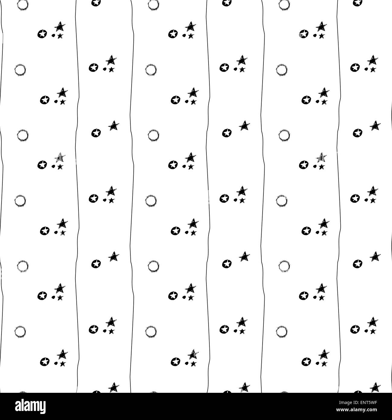 Seamless stylish hand drawn pattern Stock Vector Image & Art - Alamy