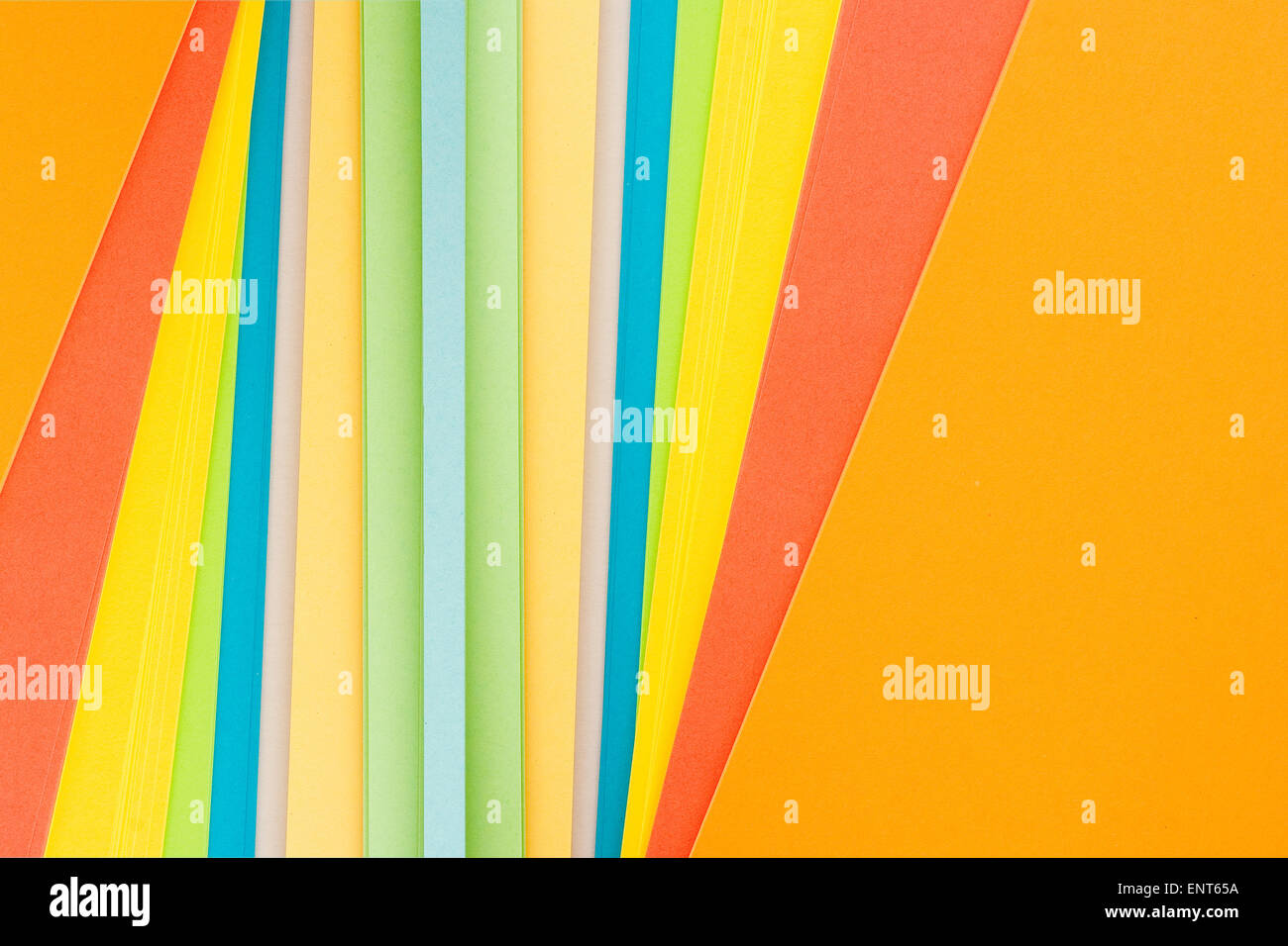 colored stripes paper design Stock Photo