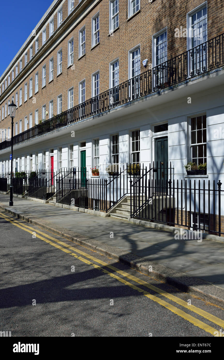Terraced houses, Royal Avenue, King's Road, Kensington and Chelsea