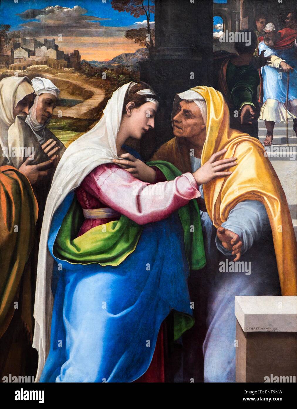 The visitation 26/09/2013 - 16th century Collection Stock Photo