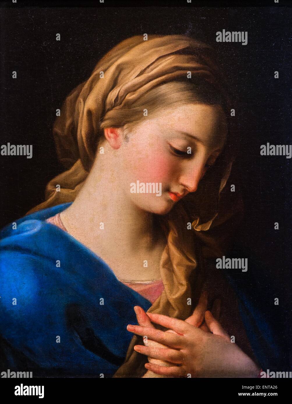 Virgin of the Annunciation 02/10/2013 - 18th century Collection Stock Photo