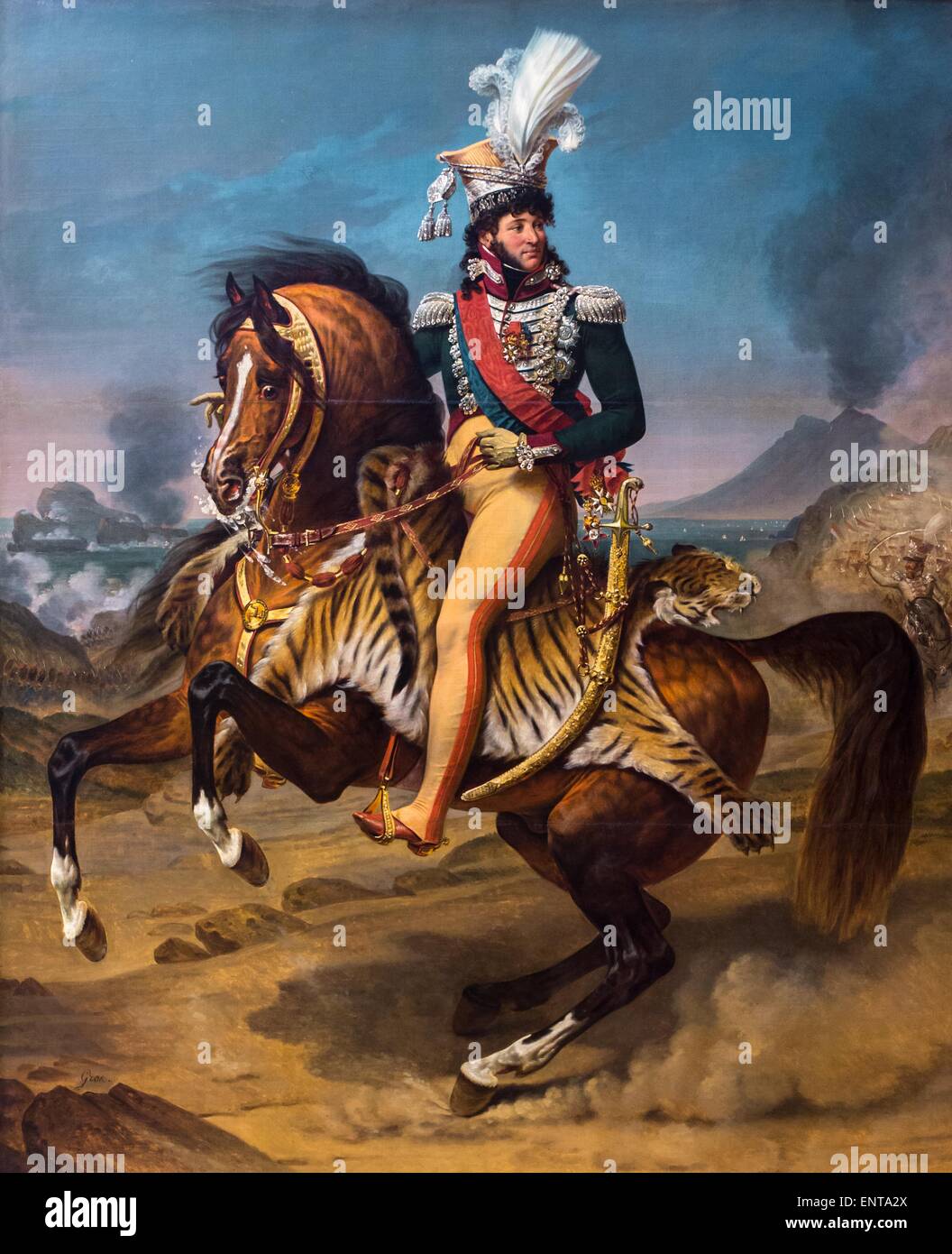 Joachim Murat, king of Naples 02/10/2013 - 19th century Collection Stock Photo
