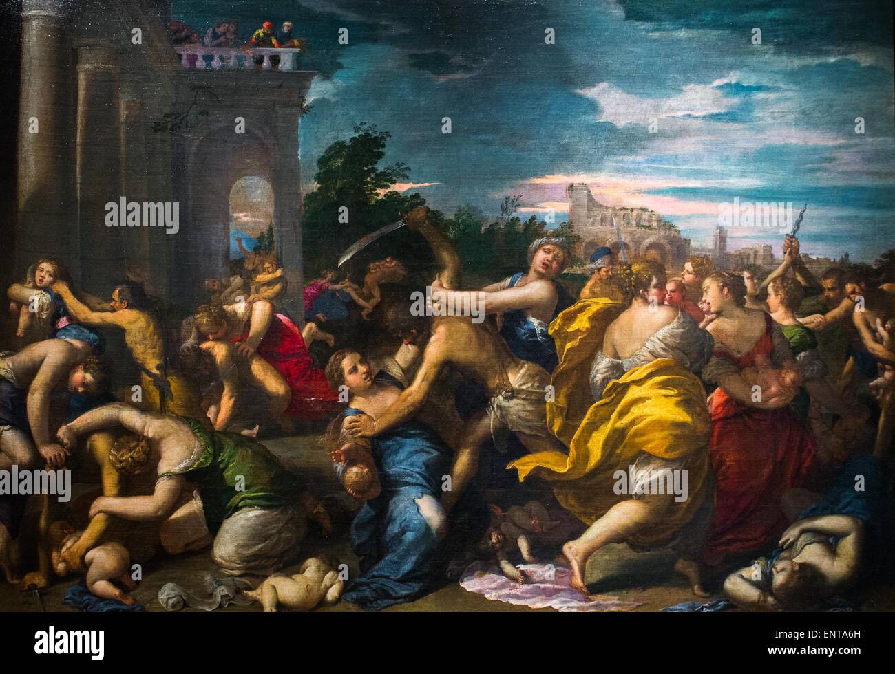 Massacre of the Innocents 25/10/2013 - 17th century Collection Stock Photo