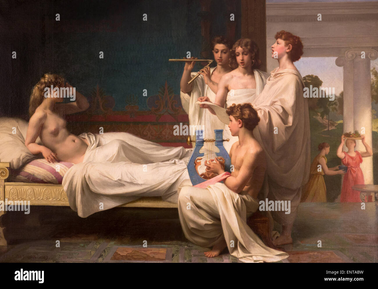 ActiveMuseum 0005947.jpg / The awakening of Psyche 05/12/2013  -   / 19th century Collection / Active Museum Stock Photo