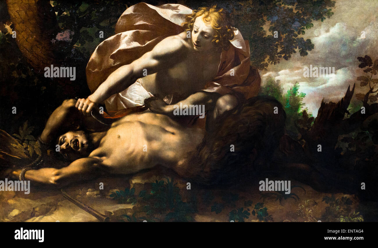 ActiveMuseum 0006116.jpg / Apollo flaying Marsyas 04/12/2013  -   / 17th century Collection / Active Museum Stock Photo