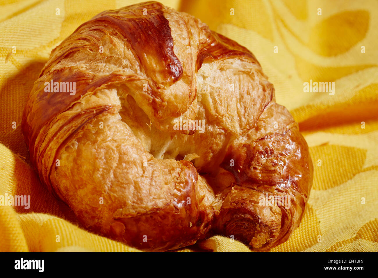 a croissant, the French breakfast bread Stock Photo Alamy