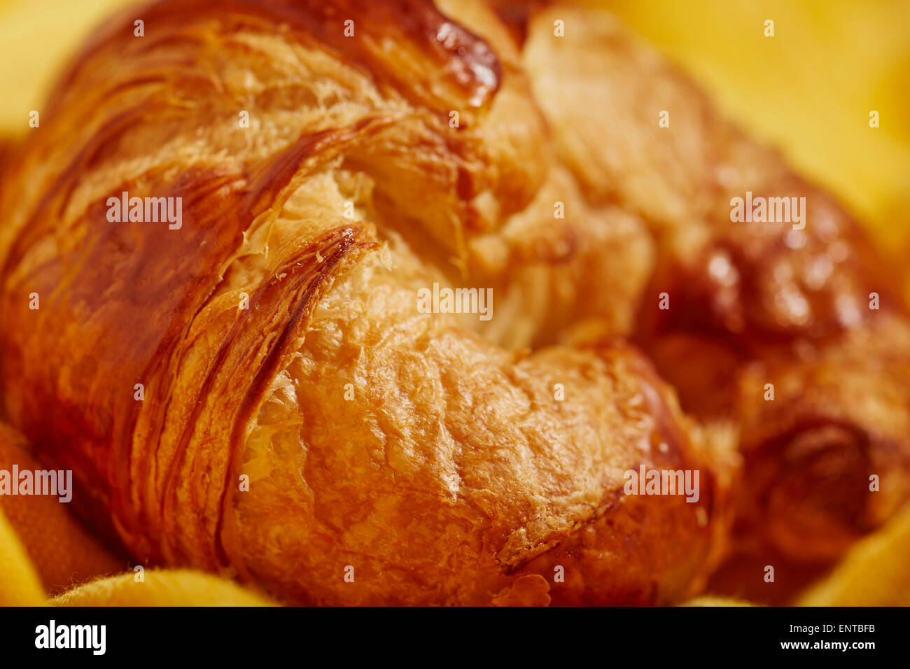 a croissant, the French breakfast bread Stock Photo Alamy