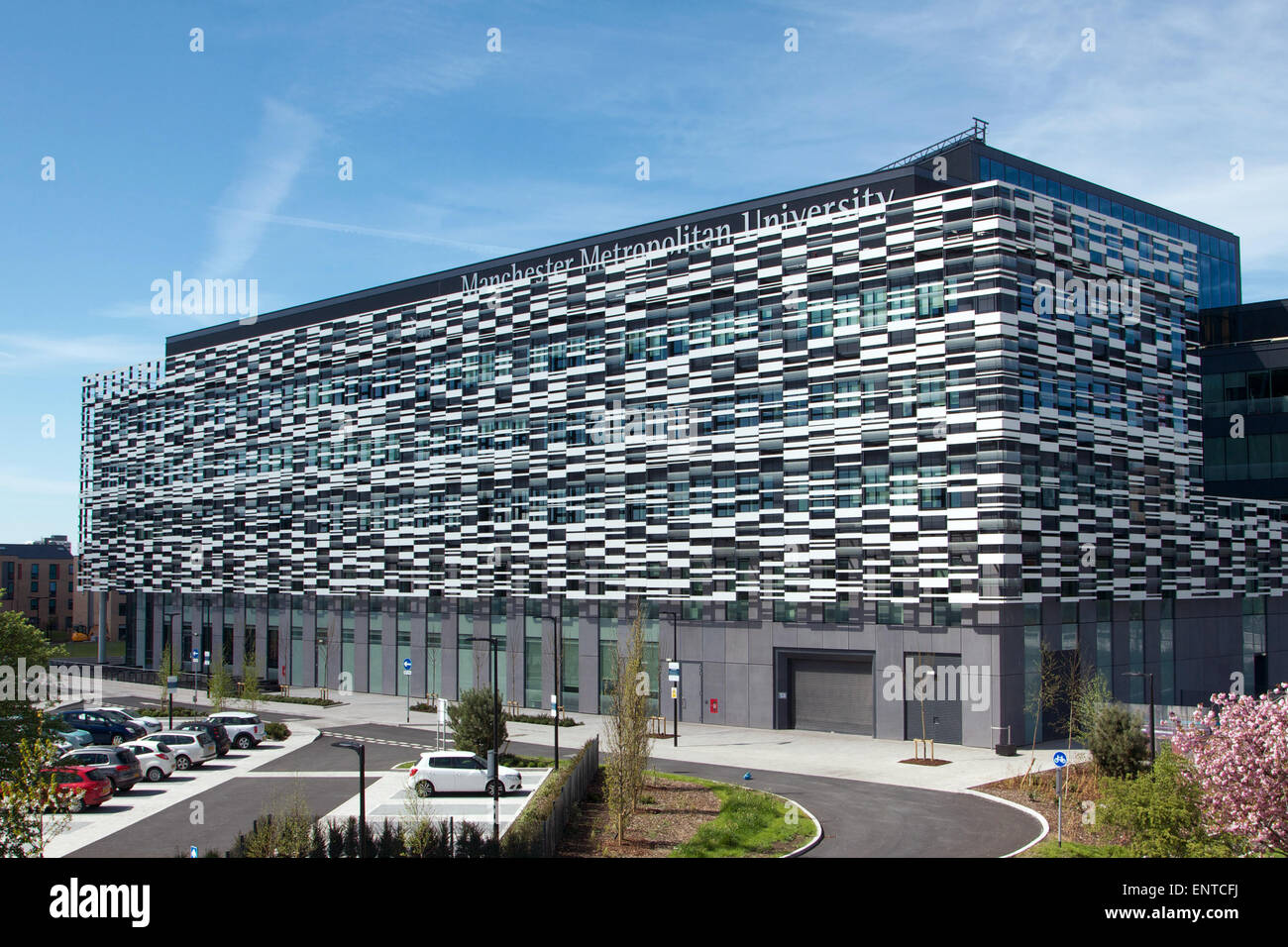 Brooks Building, Manchester Metropolitan University, England Stock Photo
