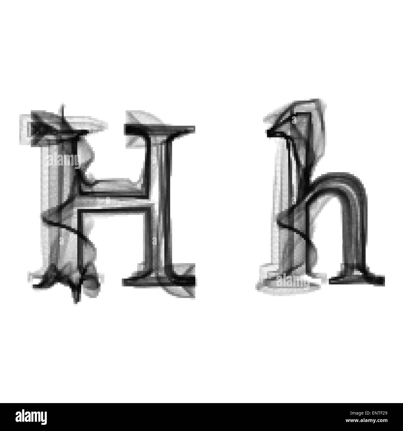 Letter H Black And White Stock Photos Images Alamy