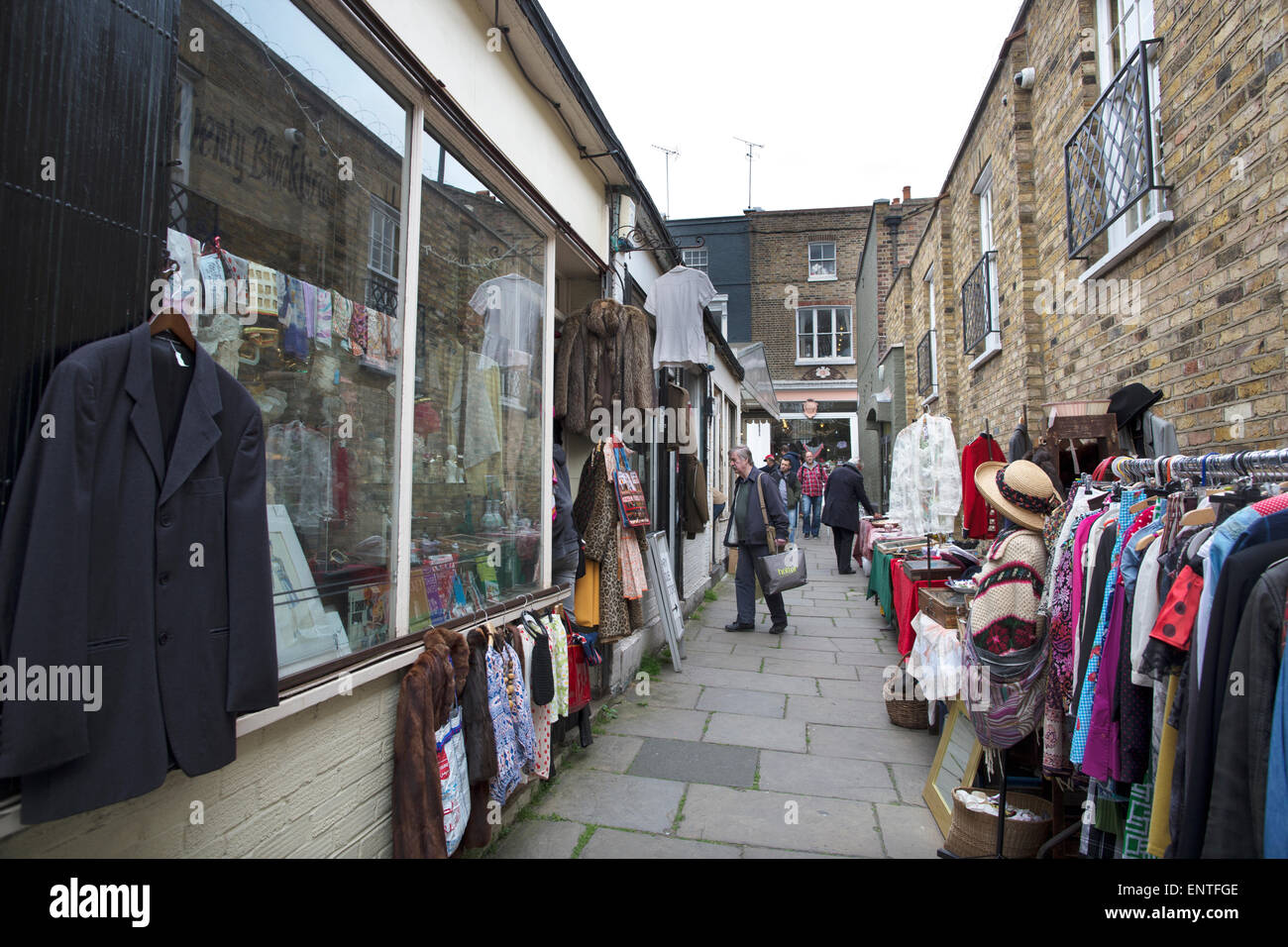 Camden Passage Antiques Market, Islington, London, England, UK Stock