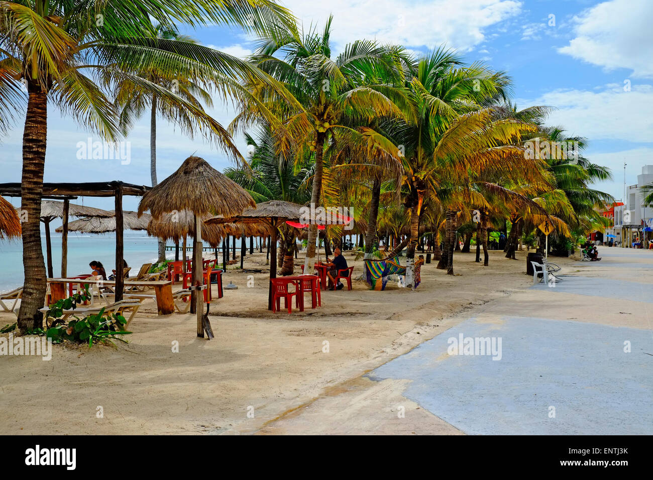 Costa Maya Mexico a stop on a Western Carribbean Crusie from Tampa Florida Stock Photo