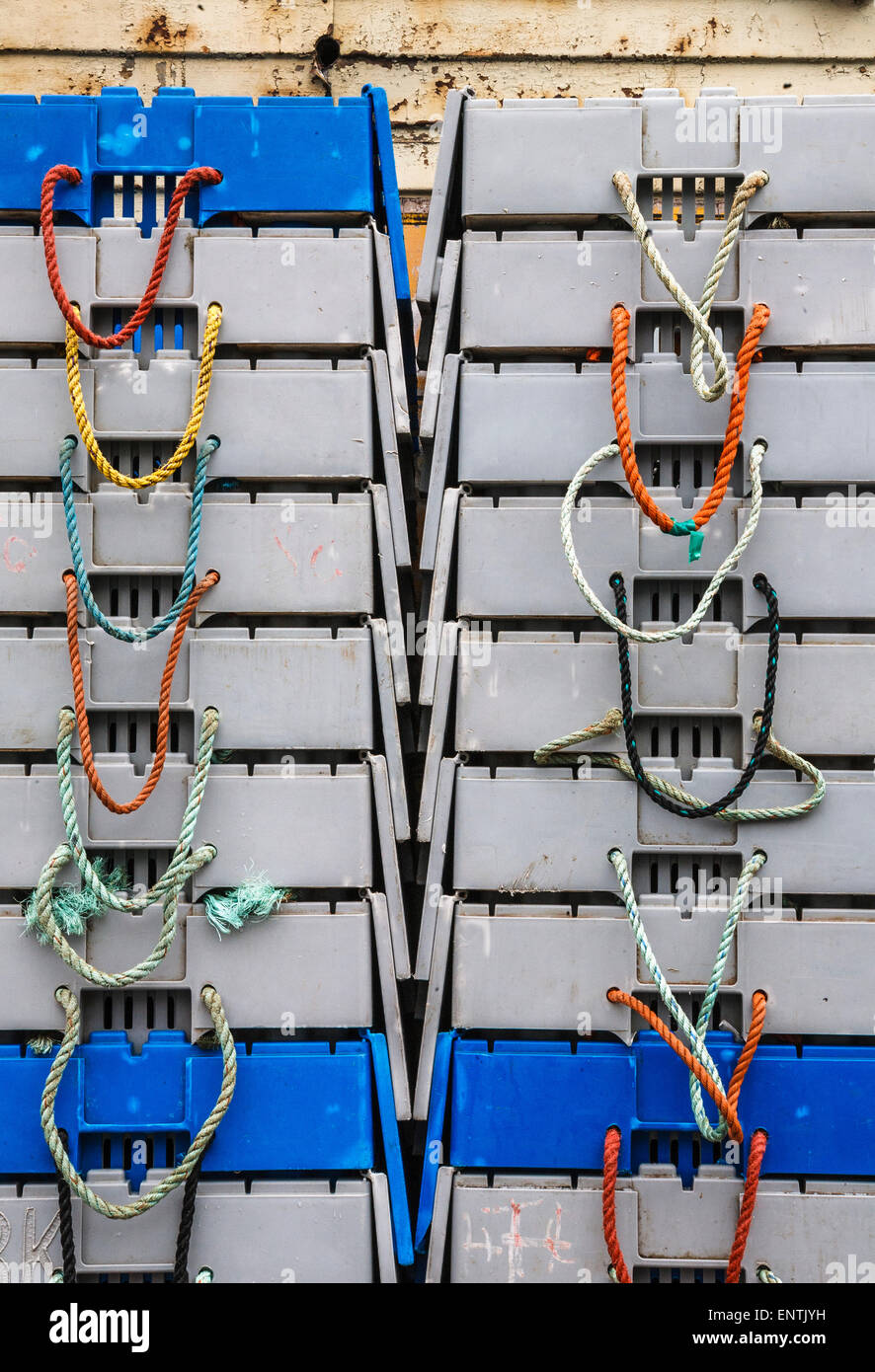 Lobster crates hi-res stock photography and images - Alamy