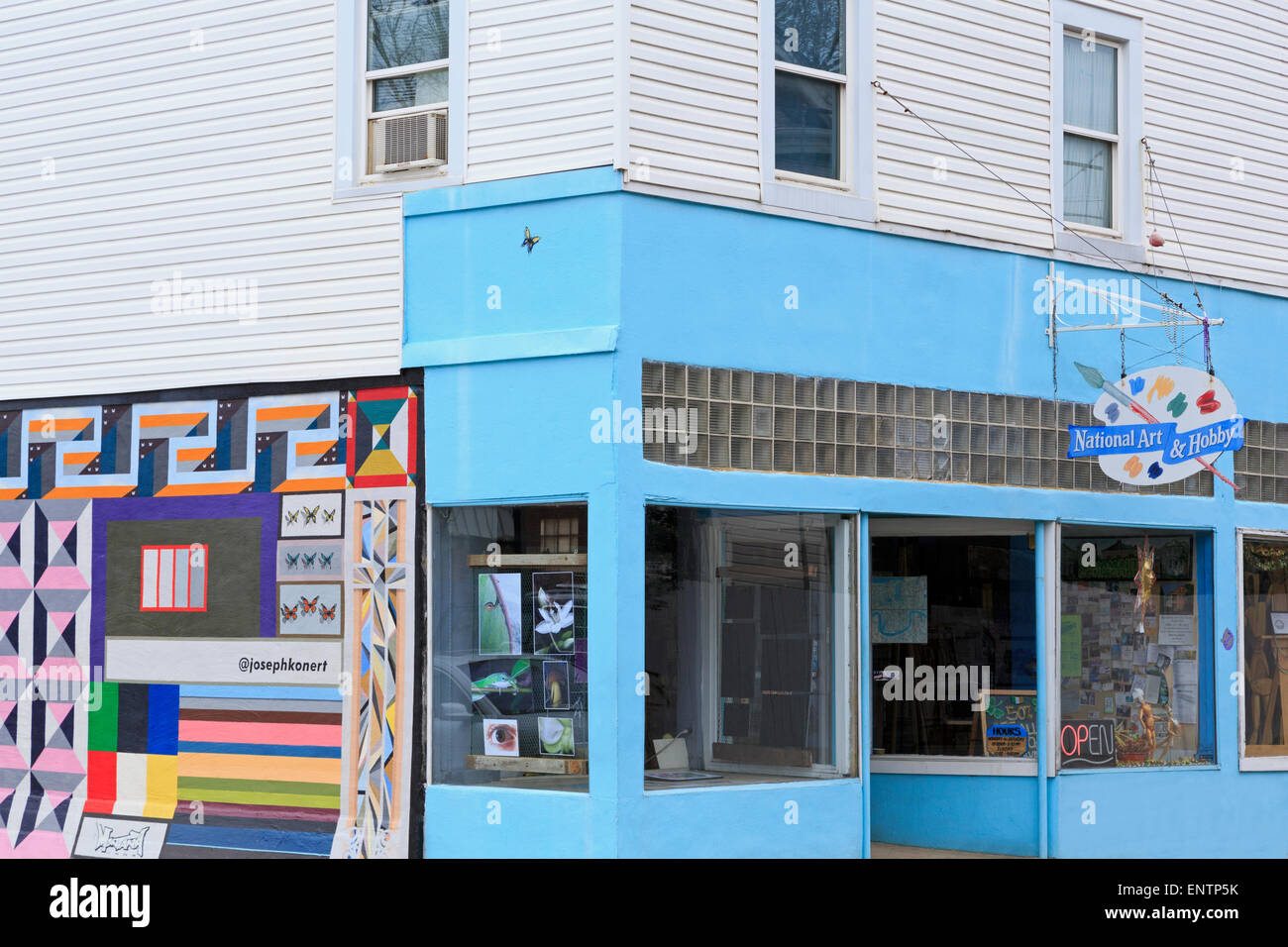 Art supply store, Uptown Magazine Street, New Orleans, Louisiana, USA