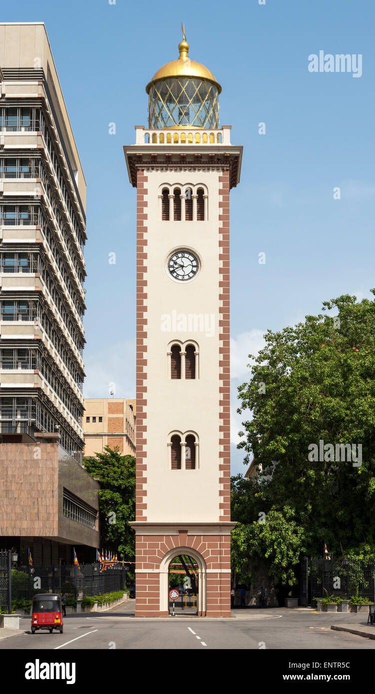 Clock Tower, Colombo Fort, Sri Lanka Stock Photo Alamy