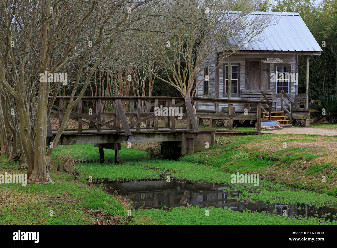 Acadian Village, Lafayette, Louisiana, USA Stock Photo Alamy