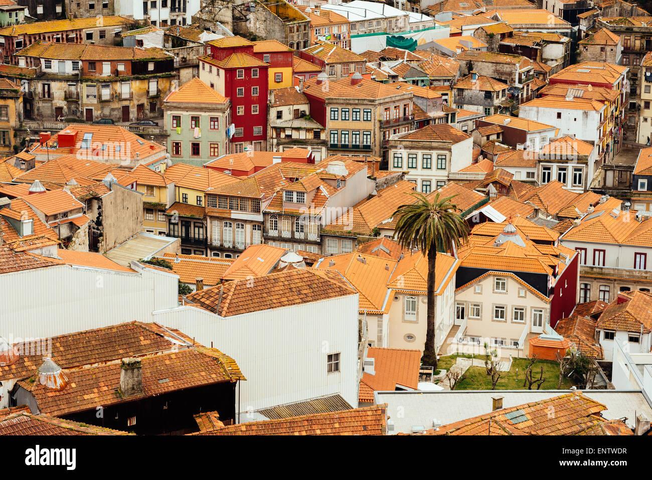 Buildings in the old town Porto, Portugal Stock Photo