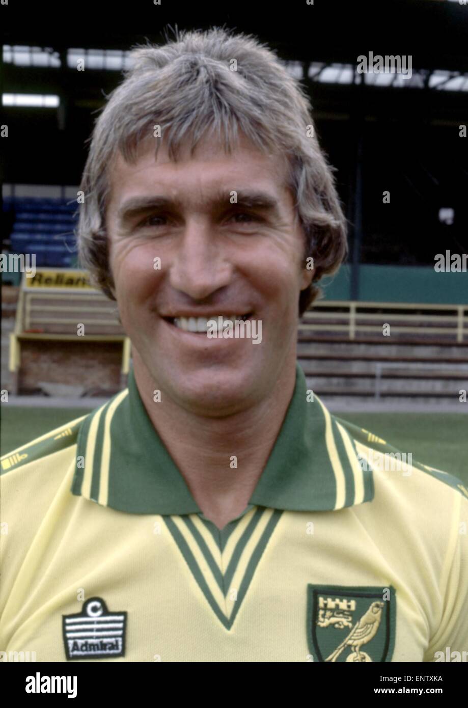 Norwich City Photocall. Duncan Forbes. July 1978 Stock Photo