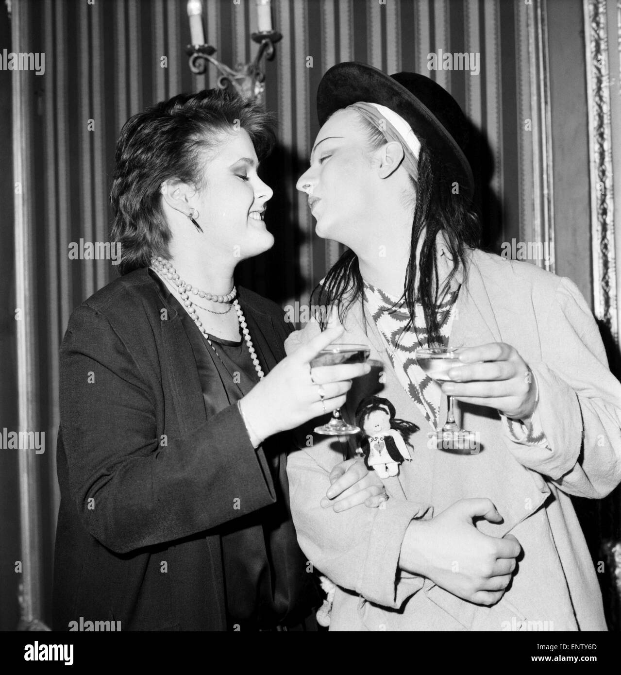 British Rock and Pop award at London's Lyceum ballroom. Singer of the ...
