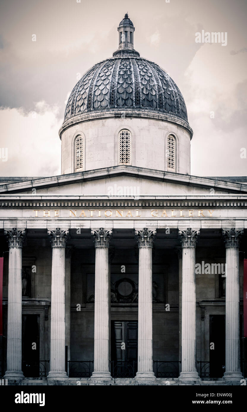 National gallery london dome hi-res stock photography and images - Alamy