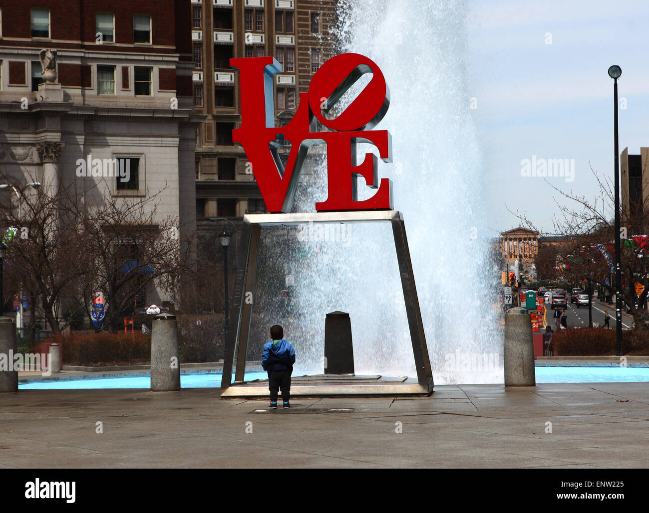 The Love Sculpture in Philadelphia, Pennsylvania Stock Photo Alamy