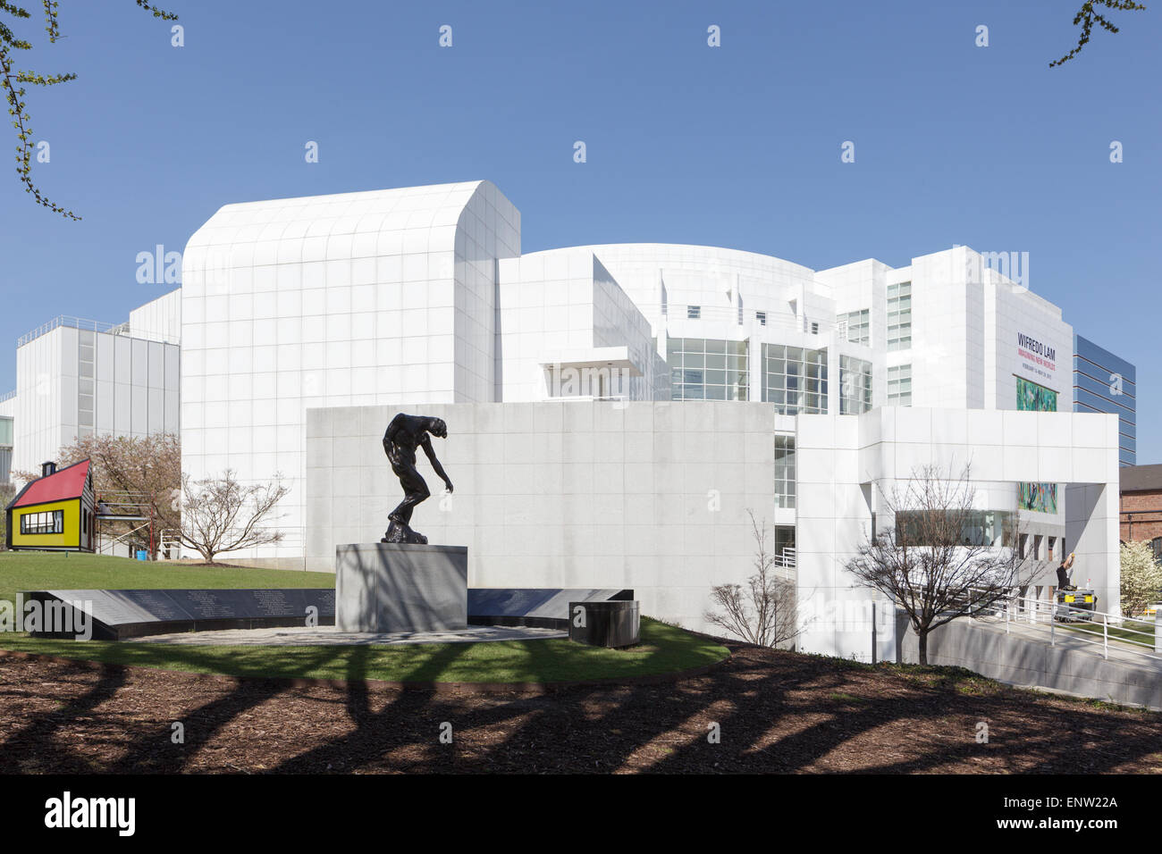 High Museum of Art, Woodruff Arts Center, architect Richard Meier, won Pritzker Prize, Atlanta, Georgia, USA Stock Photo