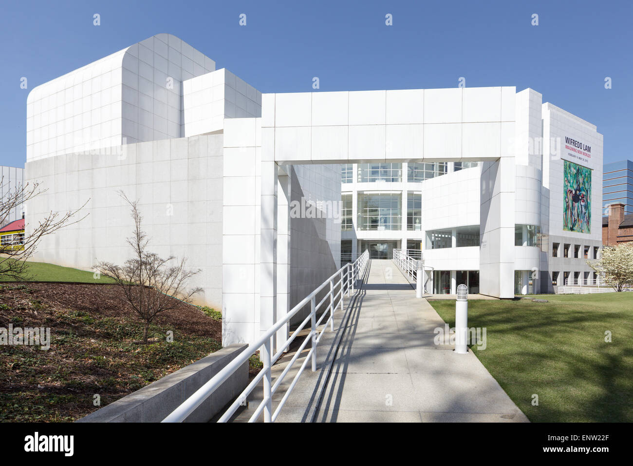 High Museum of Art, Woodruff Arts Center, architect Richard Meier, won Pritzker Prize, Atlanta, Georgia, USA Stock Photo