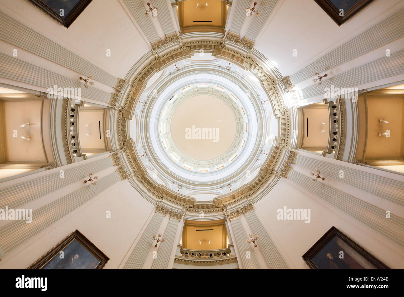 Interior of State Capitol building, Atlanta, Georgia, USA. Stock Photo