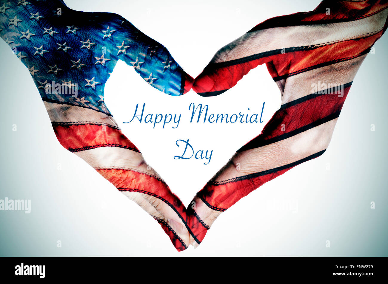 Happy Memorial Day Concept Made From American Flag On White Stone Background.  Stock Photo, Picture and Royalty Free Image. Image 187402831.