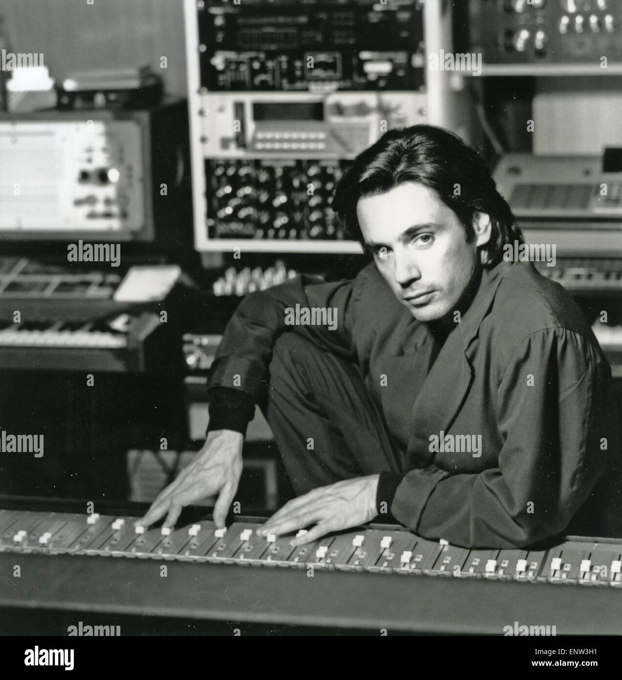 JEAN MICHEL JARRE  Promotional photo of French composer about 1993 Stock Photo