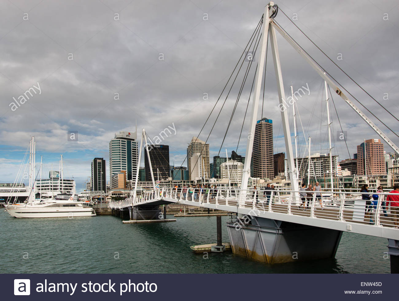 Viaduct Harbour Auckland Stock Photos & Viaduct Harbour Auckland Stock